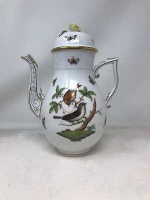 Herend Rothchild Birds Coffeepot RO 611-0-09 Shape