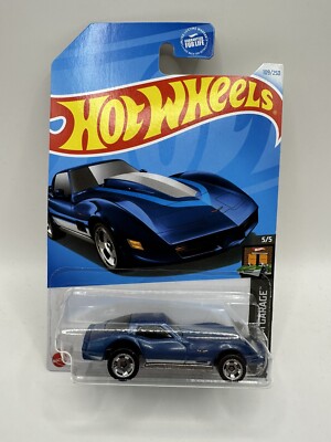 Brand New 2024 Hot Wheels CORVETTE STINGRAY Blue HW Dream Garage 109/250