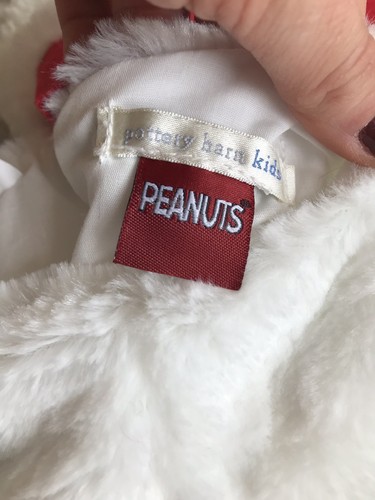 Pottery Barn Snoopy Peanuts Costume Christmas Brand New Dress Up Play Toy 3T