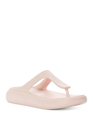 

STUART WEITZMAN Женские розовые босоножки Stuflex на танкетке с круглым носком без ремешков, размер 8 м, Розовый, SA749