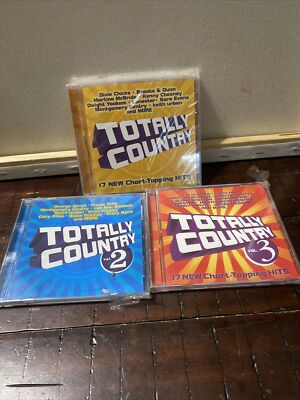 Country Music CD Lot Of 3 Totally Country CMT Most Wanted 1-3 Brooks and Dunn++
