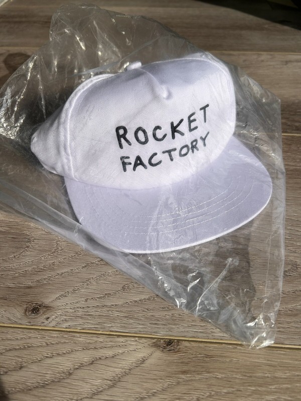 Tom Sachs Rocket Factory WHR Western Hydrodynamic Research Hat Rare
