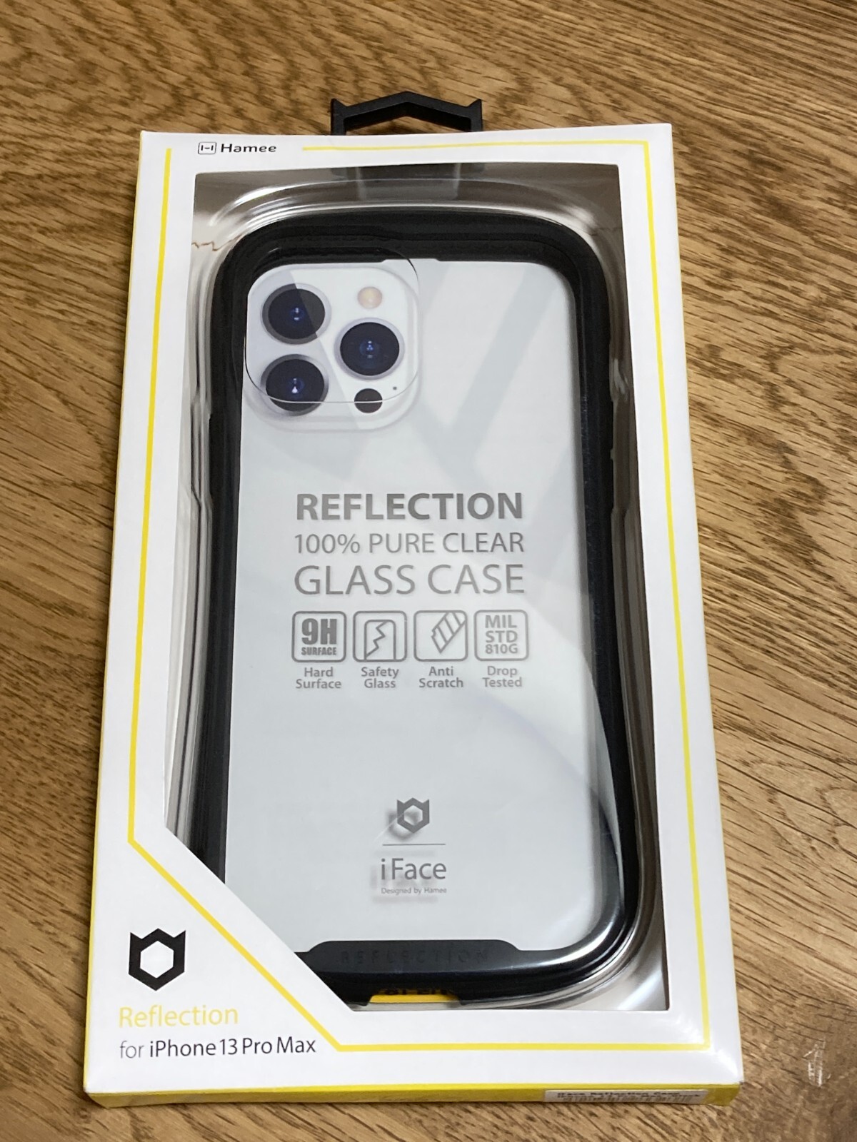 iFace iPhone 13 Pro Max Case Cover 6.7 Reflection Clear Black 41