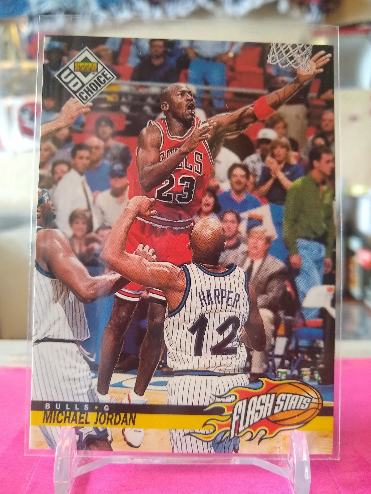 98 Upper Deck US Choice Michael Jordan Flash Stats #185 | eBay