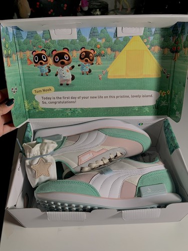 Size 5Y - PUMA FUTURE Rider x Animal Crossing New Horizons