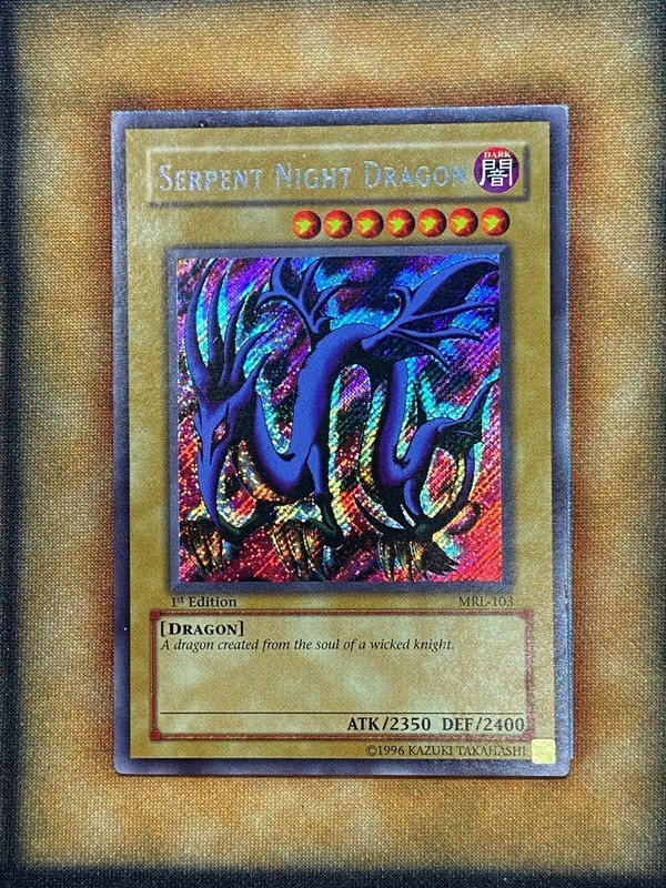 Yugioh Serpent Night Dragon MRL-103 Secret Rare 1st Ed LP (2) | eBay