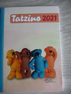NEU Tatzino Taschenkalender 2021 A6 1 Woche pro Seite