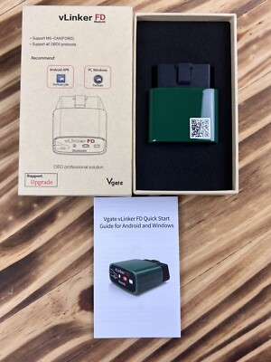 Vgate vLinker FD BT3.0 OBD2 Bluetooth Diagnostic Instrument Wireless For FORScan