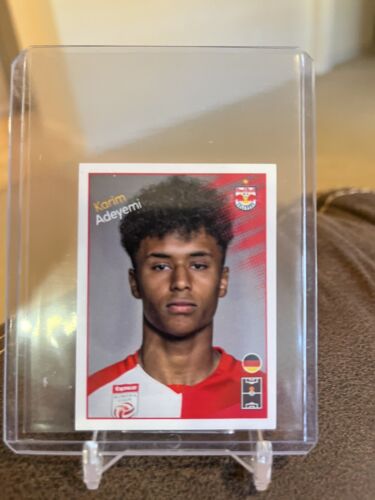2021 Bundesliga Fusssball Karim Adeyemi Rookie Sticker First card or Sticker!. rookie card picture