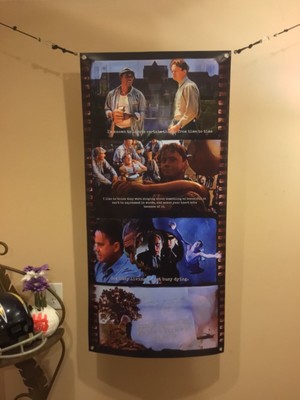 HUGE! 50x23apx SHAWSHANK REDEMPTION Vinyl Banner POSTER Stephen king movie ART
