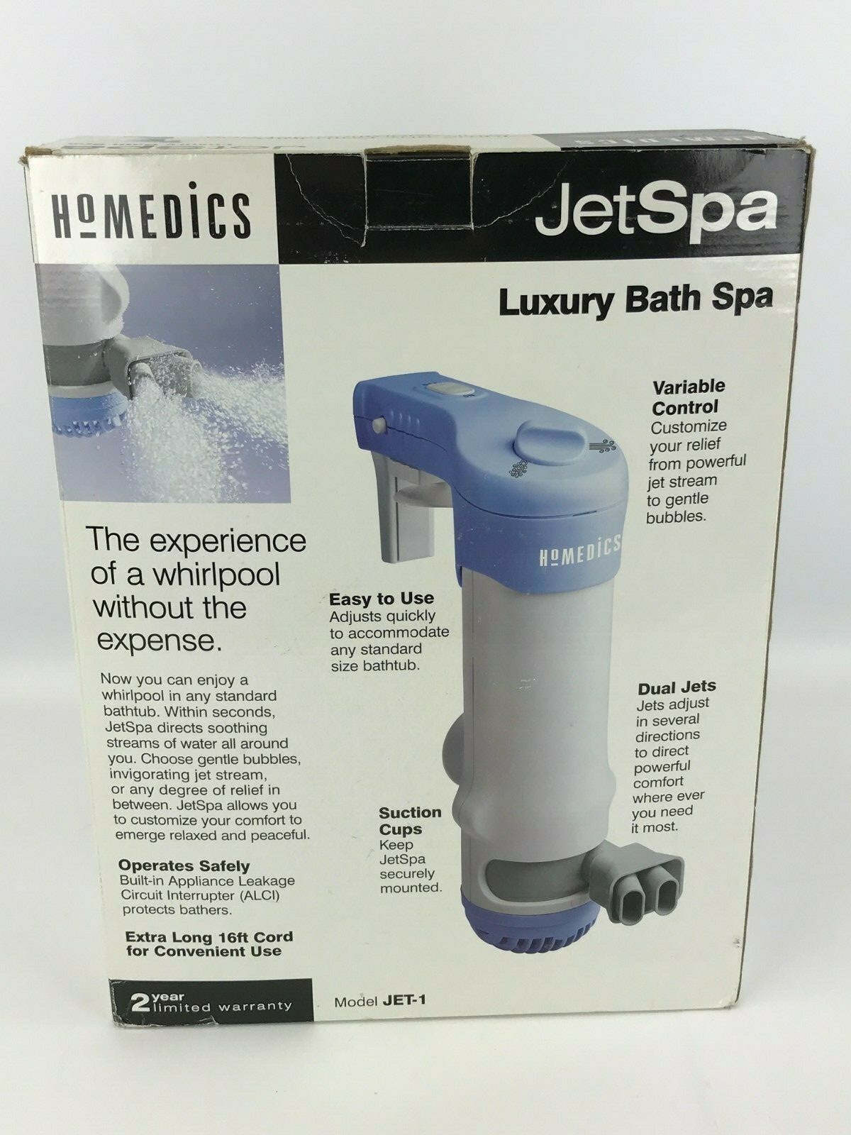 Homedics Jet Spa Luxury Bath Spa Jet-1