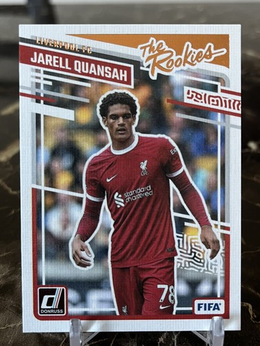 Jarell Quansah Liverpool The Rookies #16 2023-24 Donruss FIFA | eBay