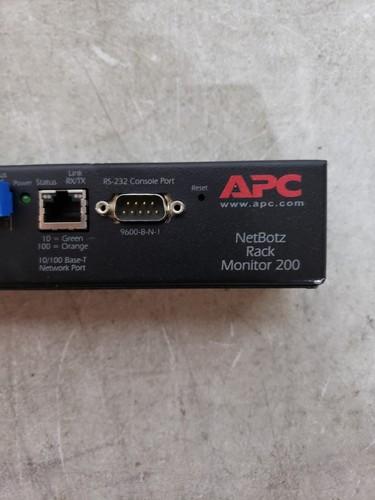 APC NBRK0200 NetBotz Rack Monitor 200