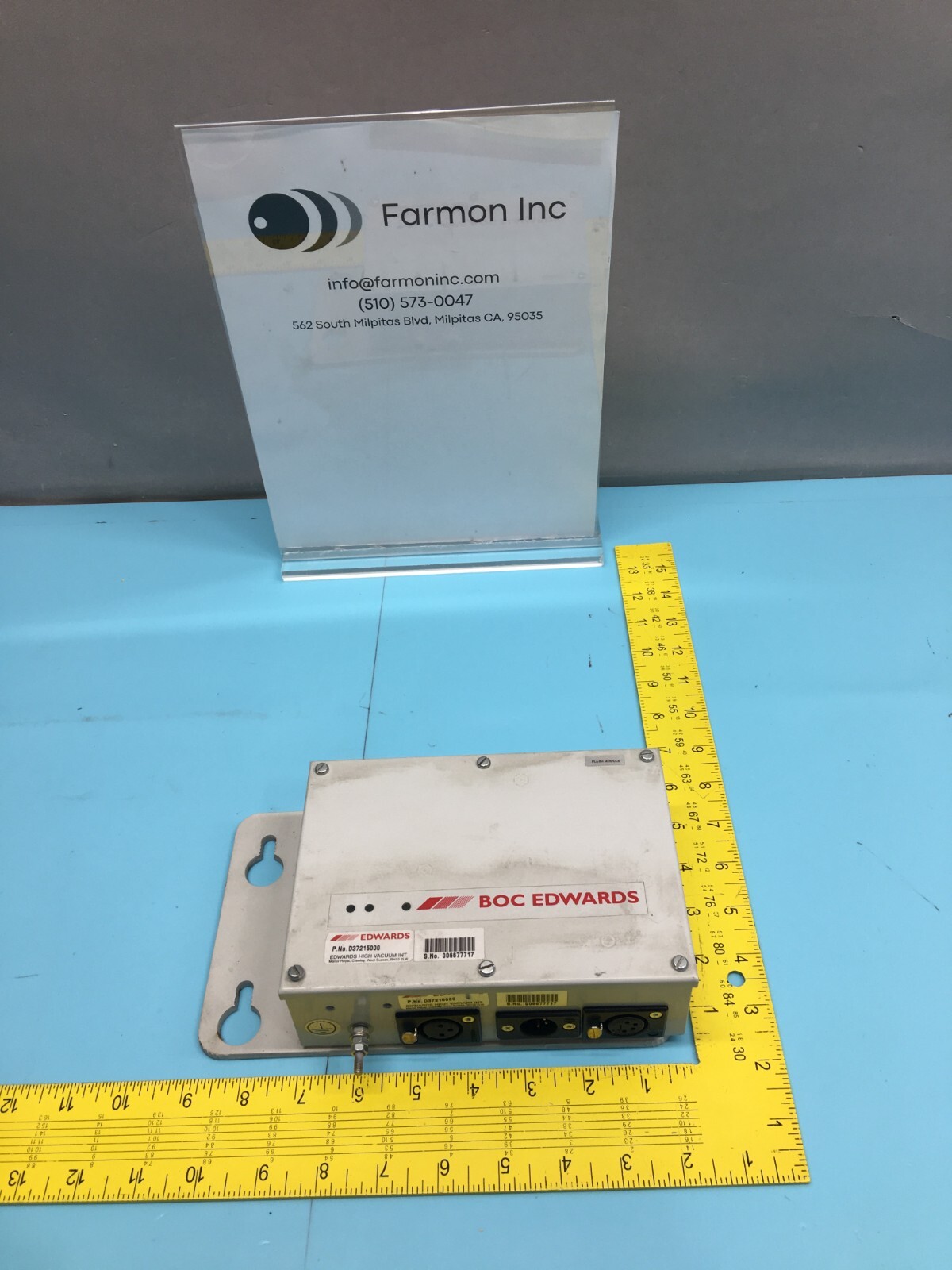 BOC EDWARDS D37215000 HIGH VACUUM INTERFACE FLASH MODULE, 131806