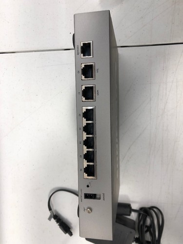 SonicWALL TZ 210 UTM Firewall Security Appliance 2x USB 7x RJ45 w/ Power Supply