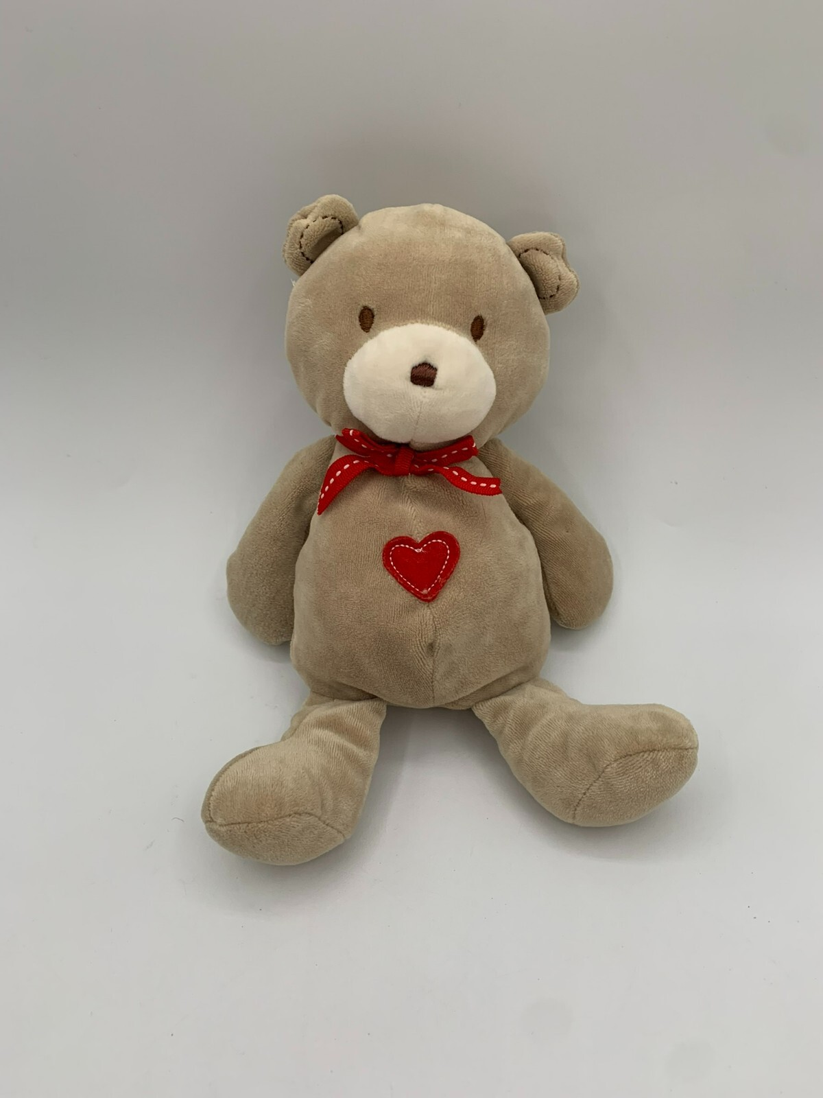 RARE Carters Just One Year Plush Teddy Bear Tan Light Brown