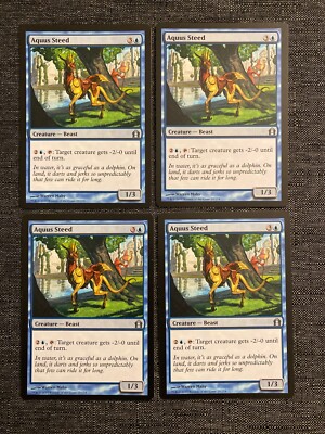4x Aquus Steed | Return to Ravnica | MTG Magic Cards NM