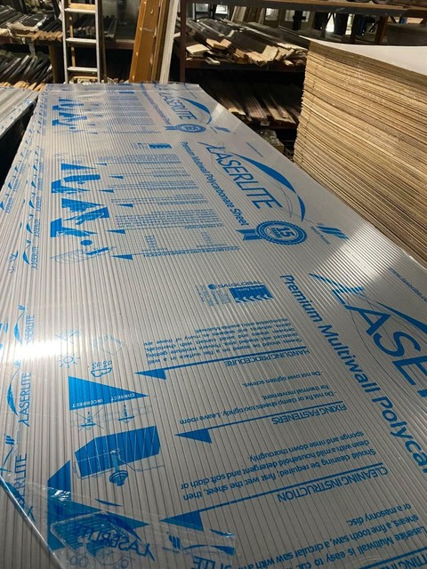 NEW PLATINUM LASERLITE TWINWALL SHEETS 1050 x 3000 x 10mm | Building