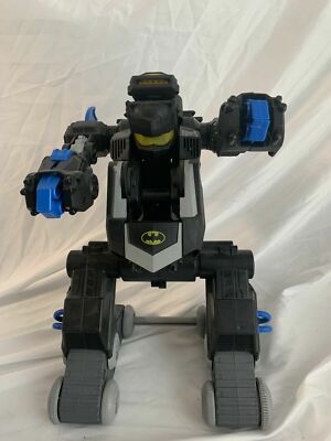 imaginext remote control transforming bat bot