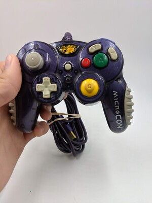 NGA - MadCatz Gamecube Controller Micro Controller Blue Purple