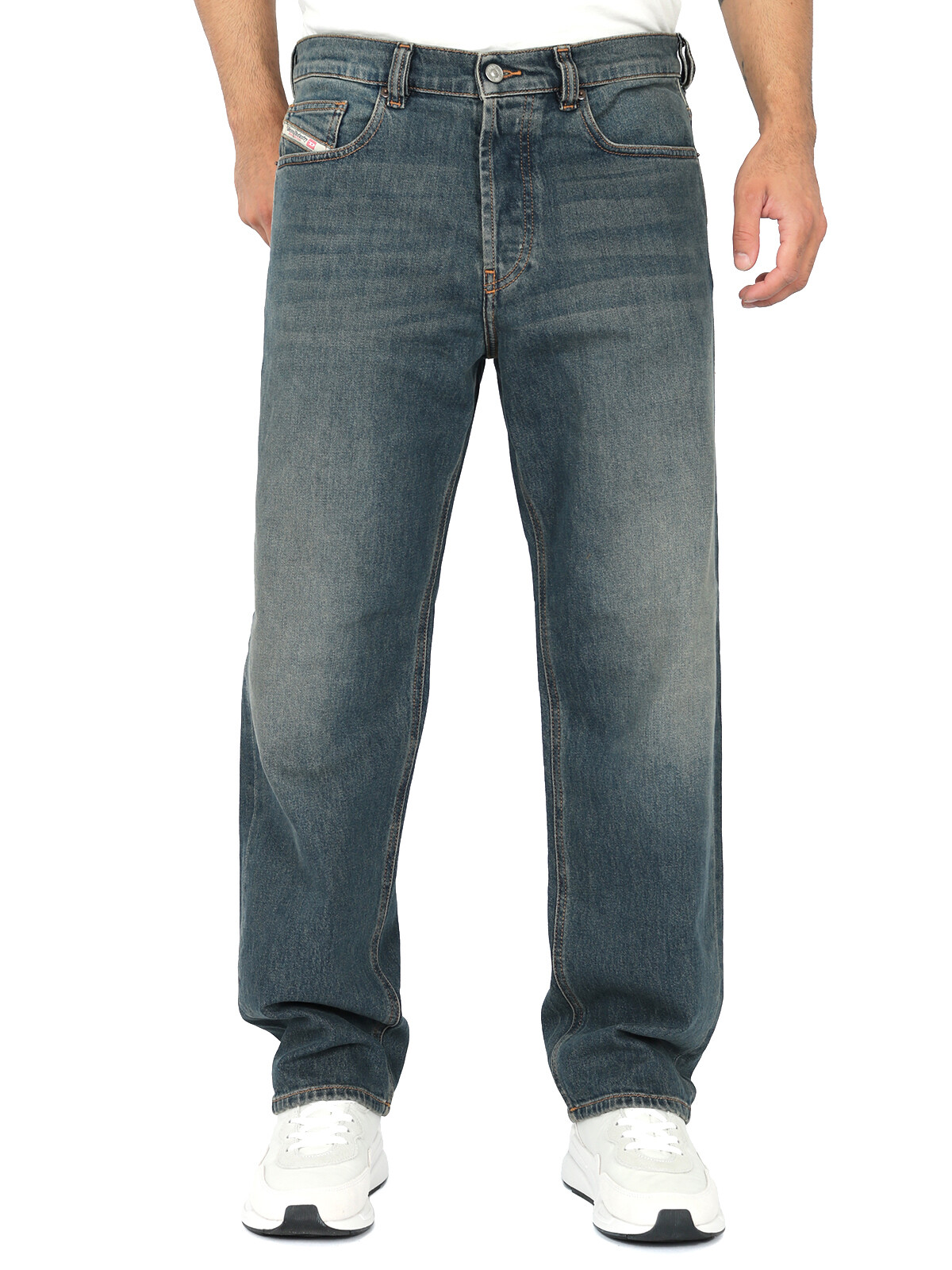 Diesel - Mens Loose Straight Fit Jeans - 2010 D-Macs 09F74 Diesel - Mens Loose Straight Fit Jeans - 2010 D-Macs 09F74