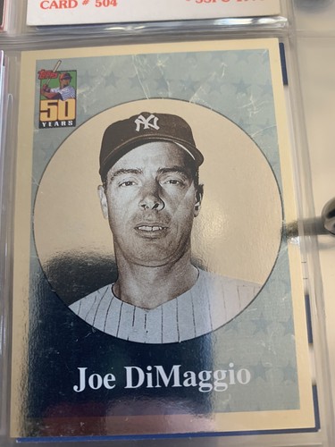 その他 Upper deck 2002 Joe DiMaggio Jersey Card 2002 Upper Deck Piece of History #39 Joe DiMaggio New York