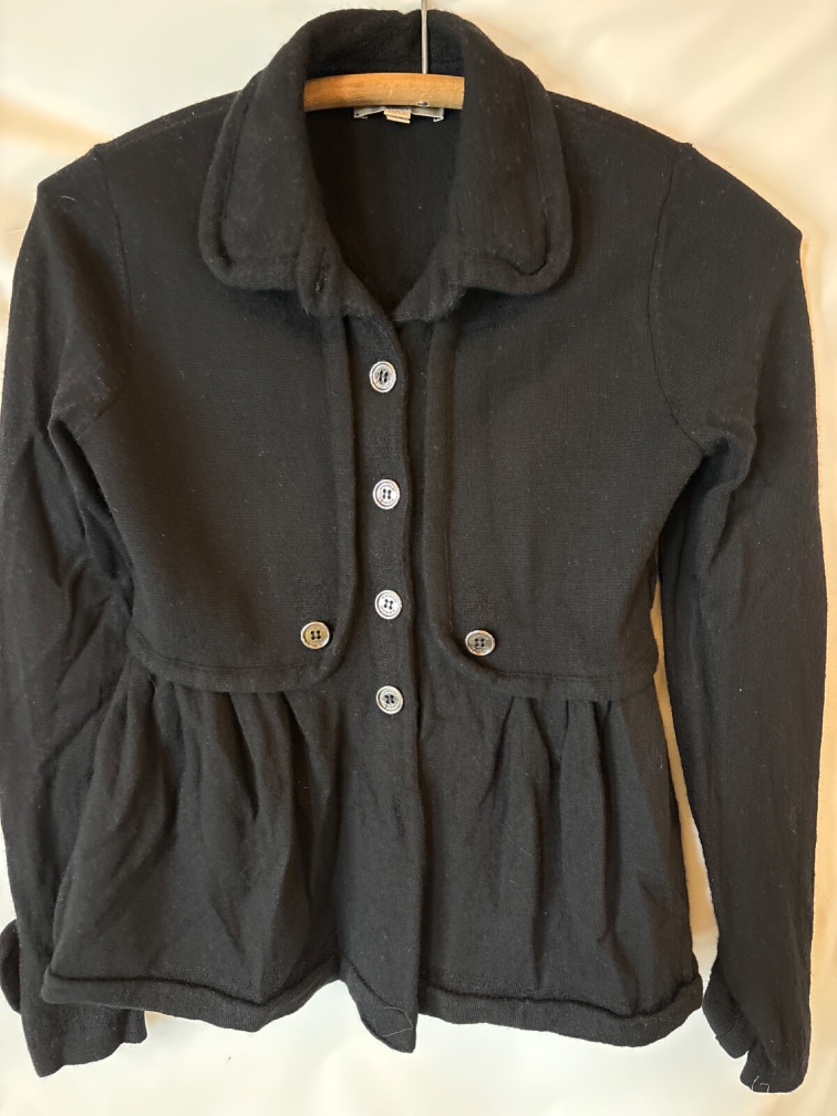 Burberry Cardigan, Sz Small. Made in Tunisia. | eBay