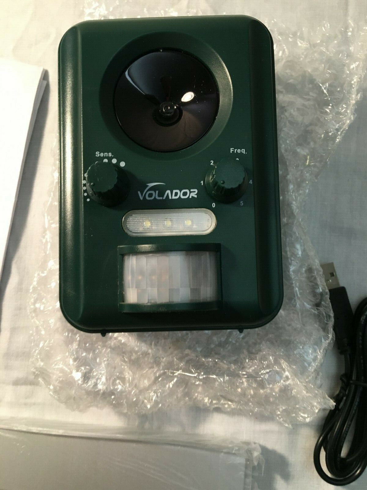 Volvador Solar Animal Repeller High Frequency Garden Yard