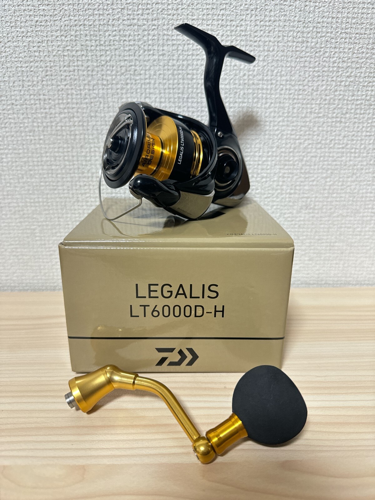 Daiwa Spinning Reel 23 LEGALIS LT6000D-H Gear Ratio 5.7:1
