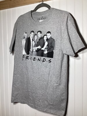 Friends Gray Short Sleeve T-Shirt Size Small on Ripple Junction New W/Tag