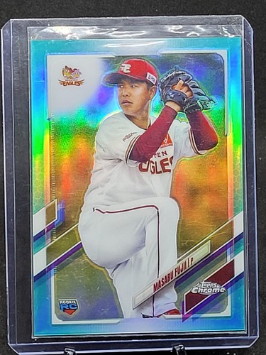 topps chrome NPB 松川虎生　YOUTH CULTURE Takayoshi Yamamura 2021 Topps Chrome NPB Refractors #168 RC