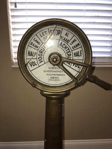 German WW2 kriegsmarine Minesweeper Ship’s Telegraph