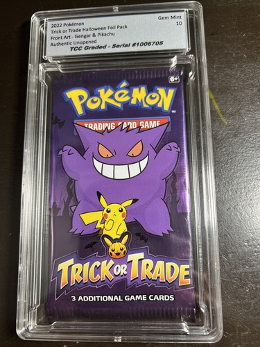 ピカチュウ swsh trick or trade 2022 psa10 Graded 10 Pikachu 2024 Trick Or Trade Reverse Holo Promo