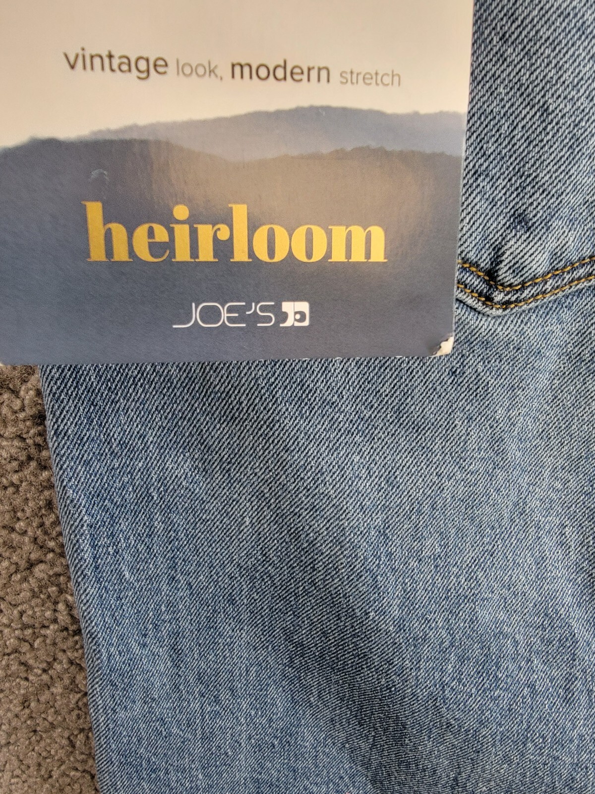 Joe's Jeans The Joplin Denim Skirt Women's 24 Bad Habit Faded Button Zip Closure - Picture 15 of 16