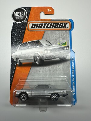 2017 Matchbox Adventure City #5  71 Nissan Skyline 2000 GTX G2