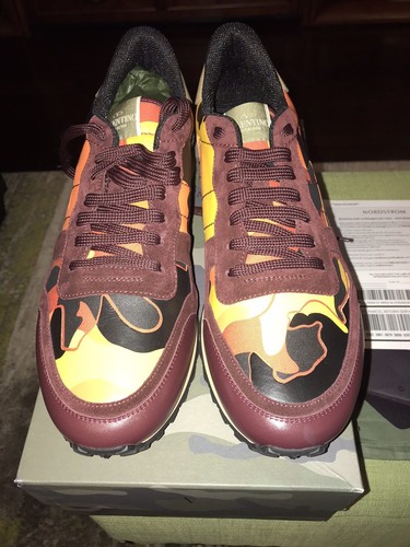 New Auth. Valentino Garavani Rock-runner Camouflage Men