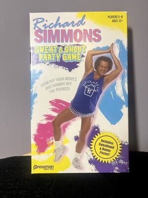 Pressman Richard Simmons: Sweat & Shout Party Game
