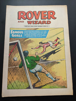 Rover and Wizard Comic, March 22nd 1969, FREE UK POSTAGE