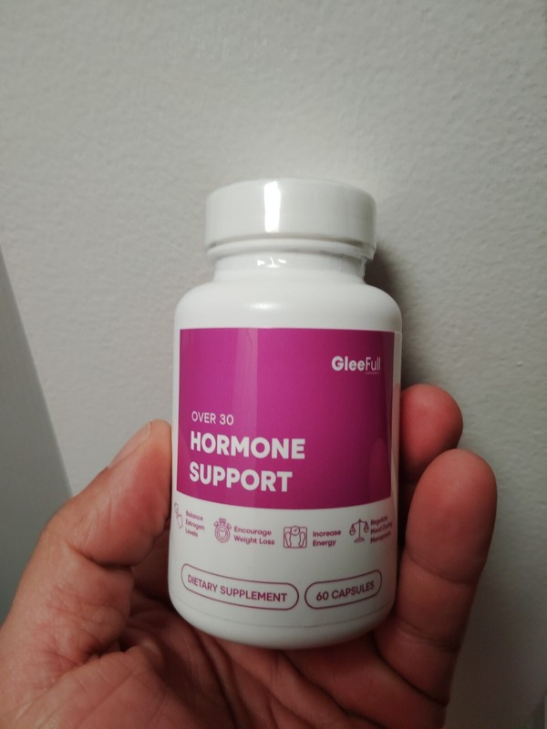 GleeFull Over 30 HORMONE SUPPORT Menopause Supplement for Women Hot