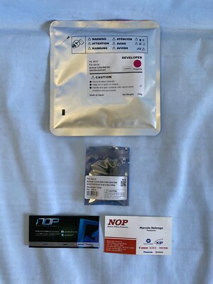 1 Magenta Konica developer BAG & CHIP C360 C224 C284 C364 C454 C554 C458 DV512M