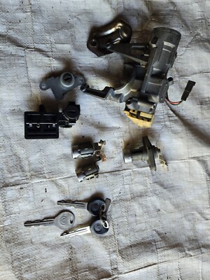 94-97 Mazda Miata MX5 NA8 Ignition Door Trunk Lock Cylinder Tumbler Key Set
