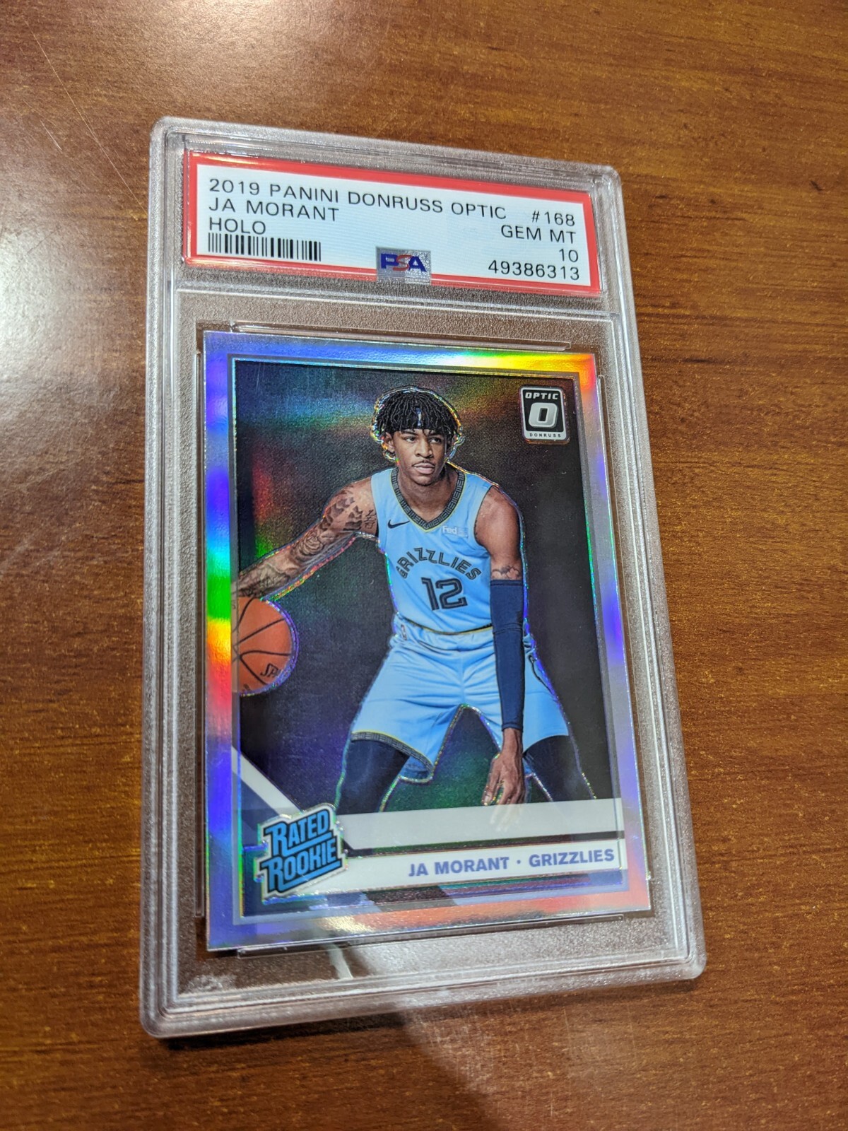 PSA10 Ja 張り切っ Morant RC My House SP Prizm NBA