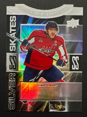 2023-24 UD Extended Series Alexander Ovechkin Silver Skates #SS-21 Capitals