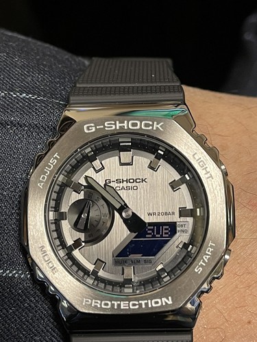 Casio G-Shock Standard-Bearer Metal-Clad Octagonal Black