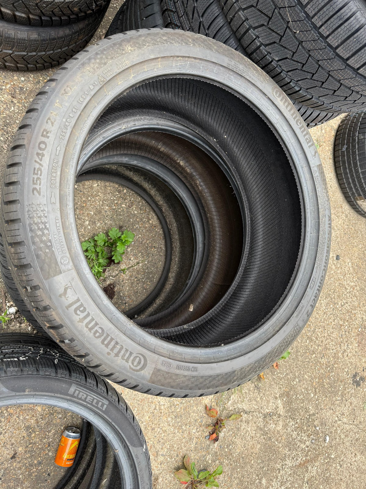 New 255 40 21 Continental, All Season XL EV 102T x1 Single Tyre (F1_tyres) YD130