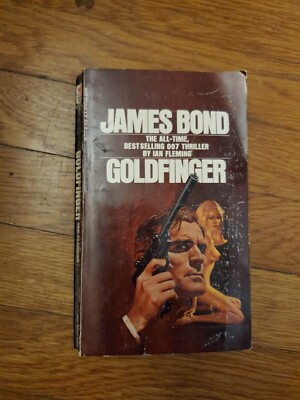 GOLDFINGER James Bond 007 by Ian Fleming Paperback Bantam Books 1972