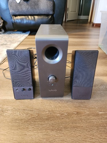 SONY Vaio Computer Speaker Sound System PCVA-SB1 & VGP-SP1