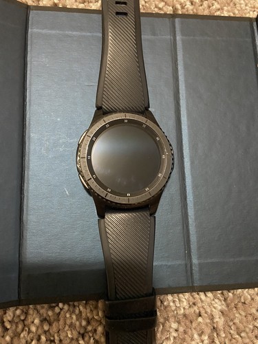 S3 Sm-r765v Frontier Verizon 46mm Smart Watch - Black
