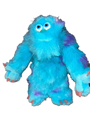 Disney Pixar Monsters Inc Sully Plush Stuffed Animal Vtg 2001 Hasbro Sulley 9 