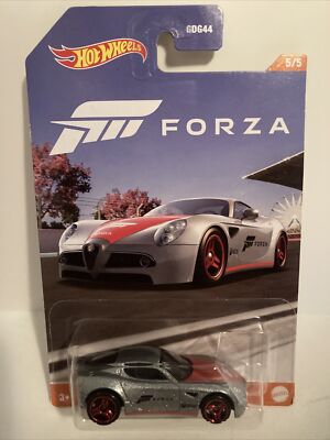 NEW Hot Wheels 2023 HW Forza 5/5 Silver Alfa Romeo 8C Competizione SAME DAY SHIP